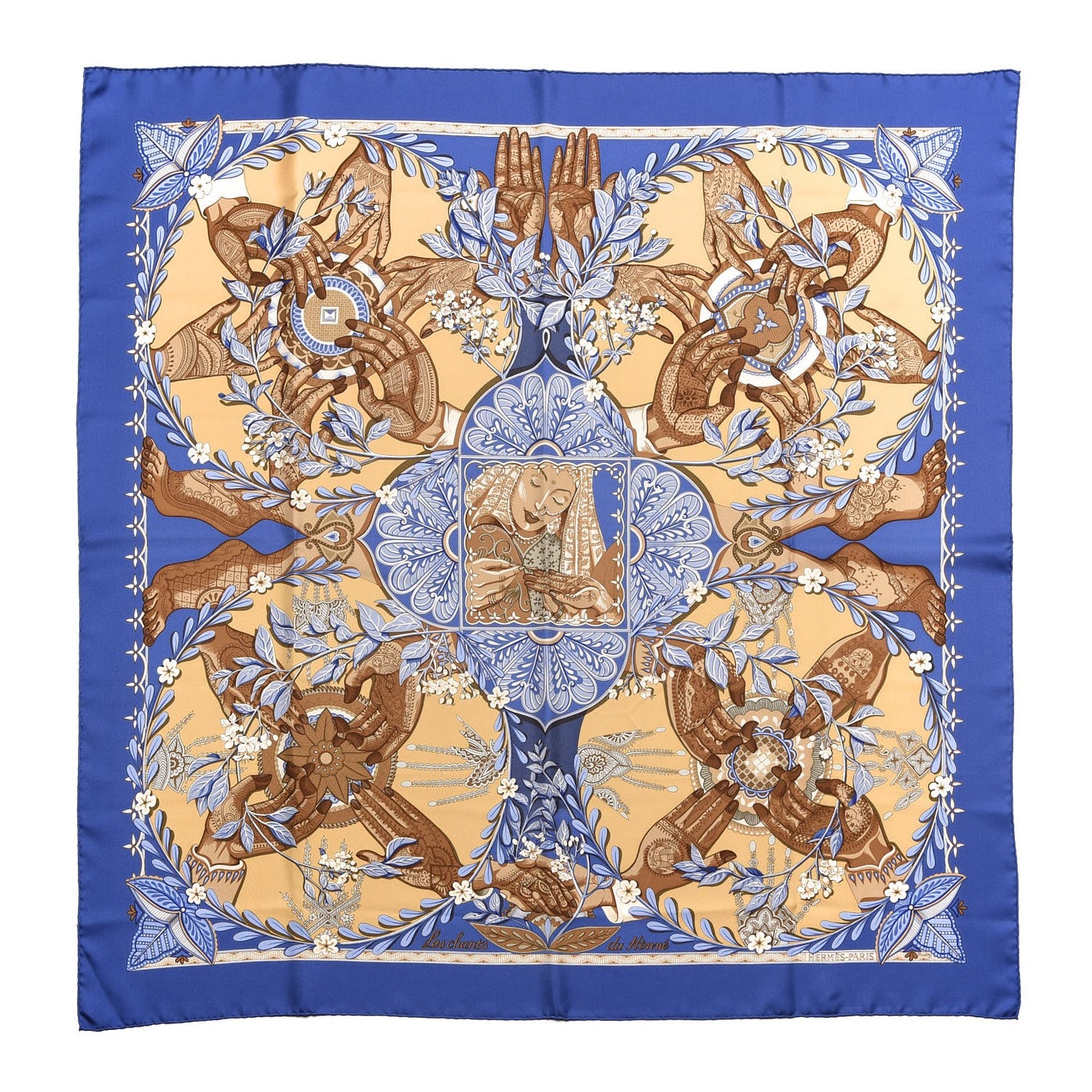 Silk Les Chants Scarf 90