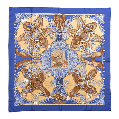 Hermes Silk Les Chants Scarf 90 1 of 5