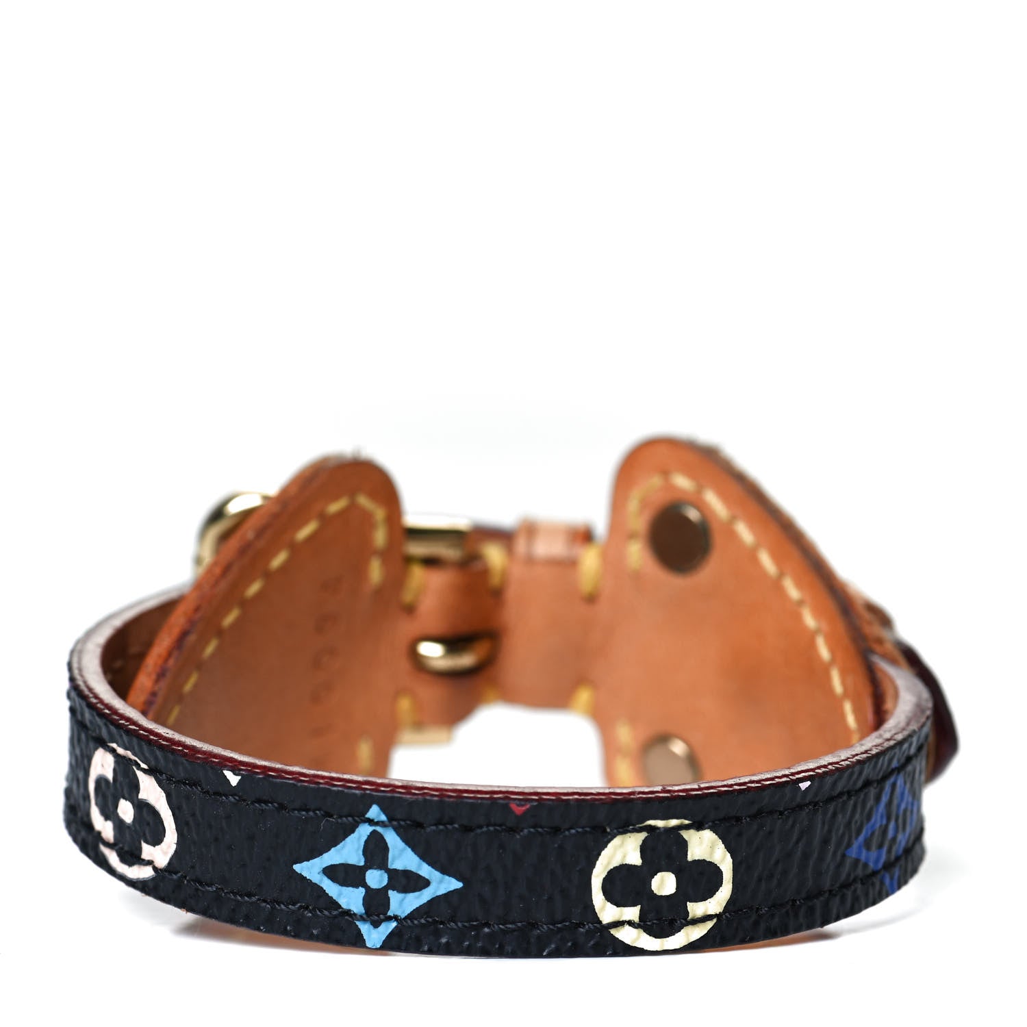 Louis Vuitton Monogram Multicolor Theda PM Bracelet Black 2 of 5