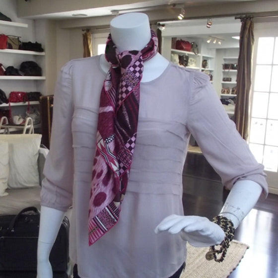 Silk Pelages Et Camouflages Scarf 90