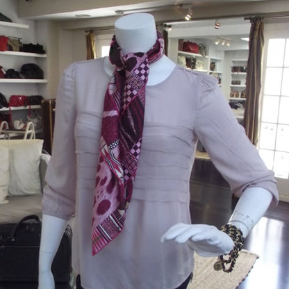 Hermes Silk Pelages Et Camouflages Scarf 90 2 of 6