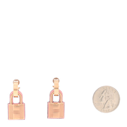 Hermes Swift O'Kelly Earrings Rose Sakura 2 of 5