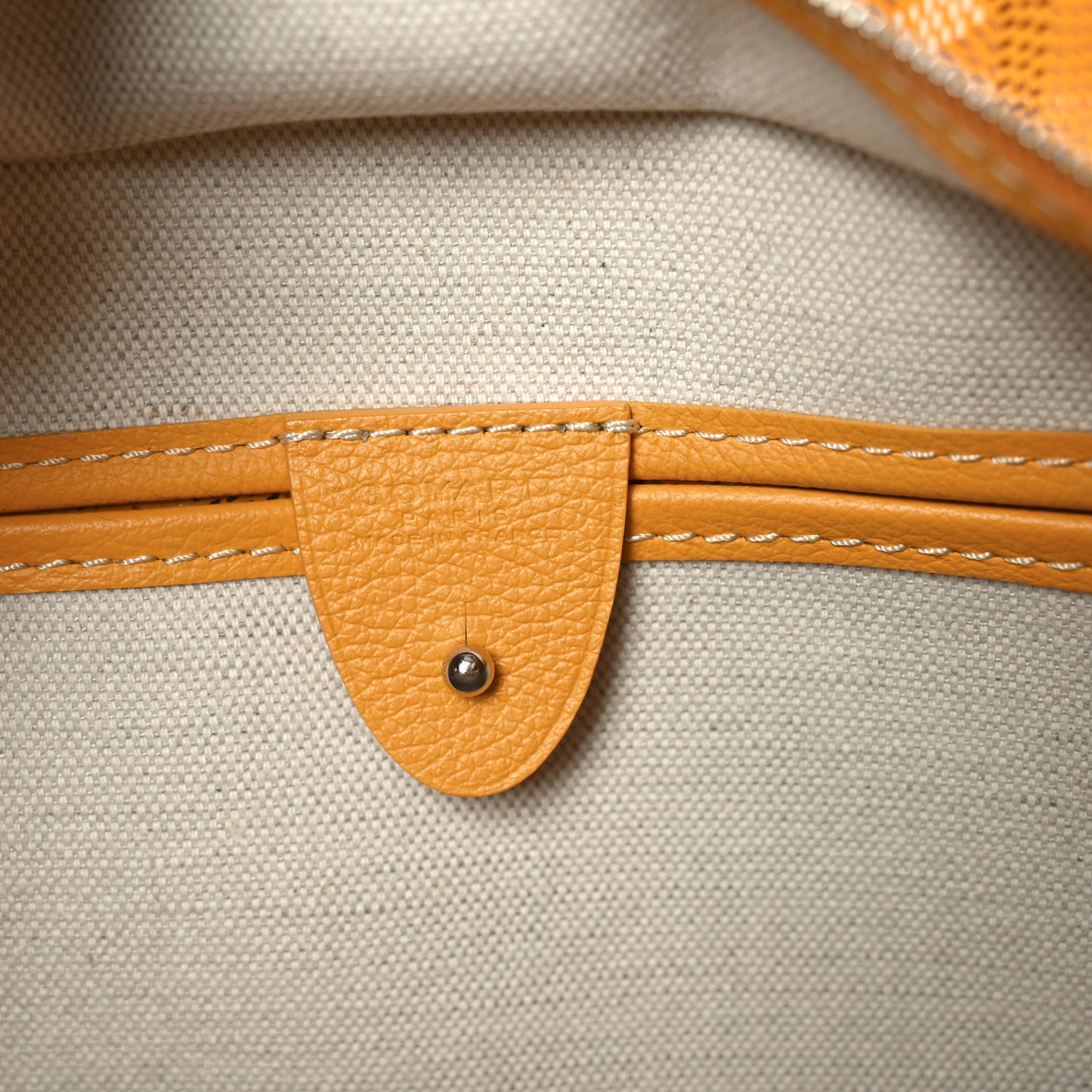 Goyardine Artois PM Yellow