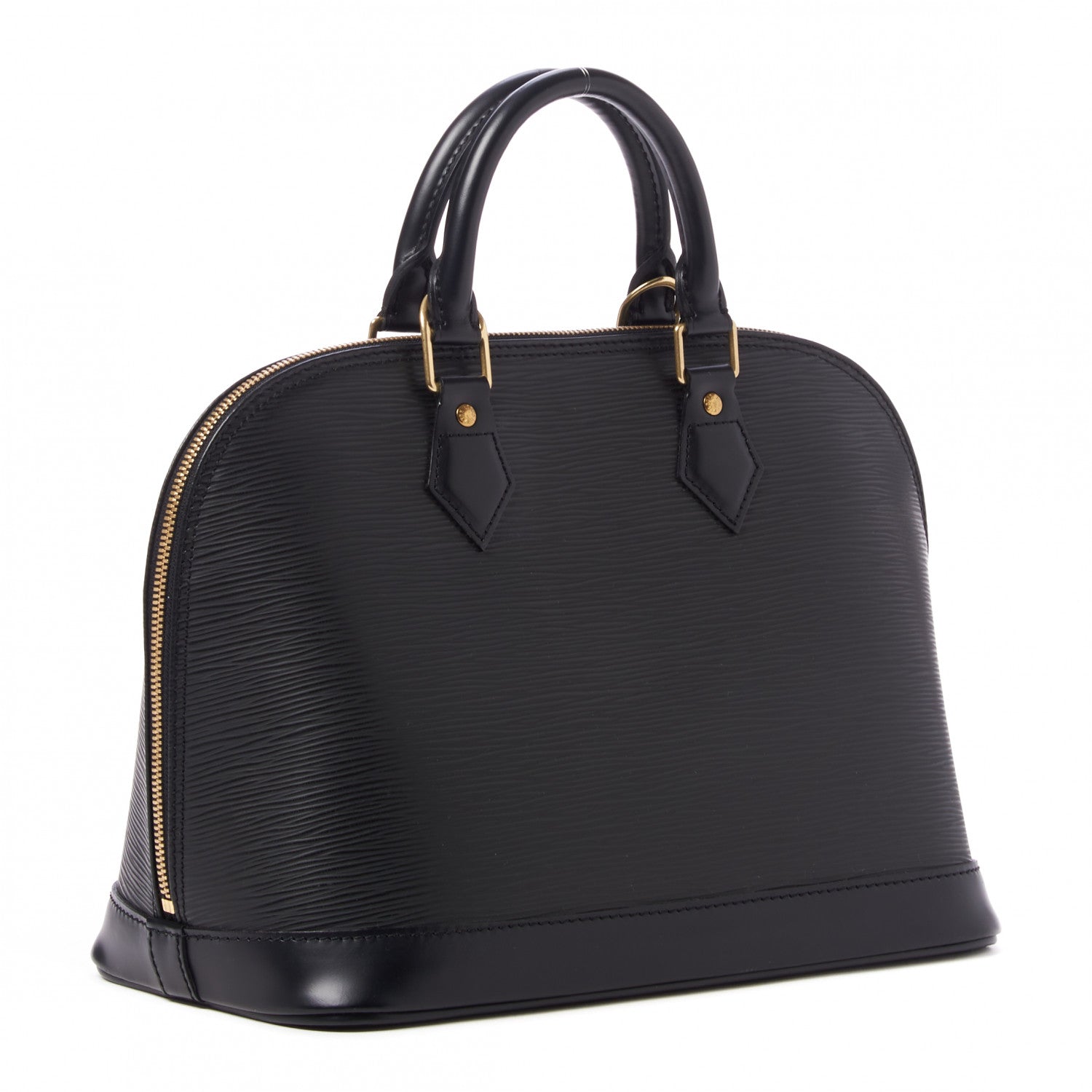 Louis Vuitton Epi Alma PM Black 3 of 9