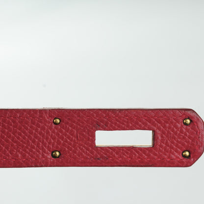 Hermes Courchevel Kelly Sellier 35 Rouge Vif 9 of 27