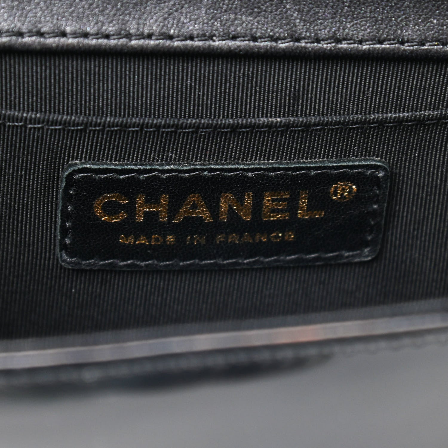 Chanel Patent Calfskin Quilted Medium Boy Flap Black 6 of 9