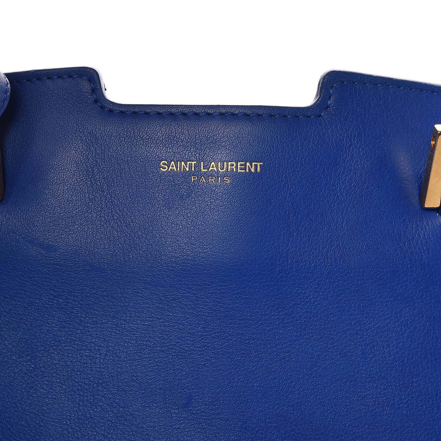 Calfskin Medium Classic Y Cabas Royal Blue