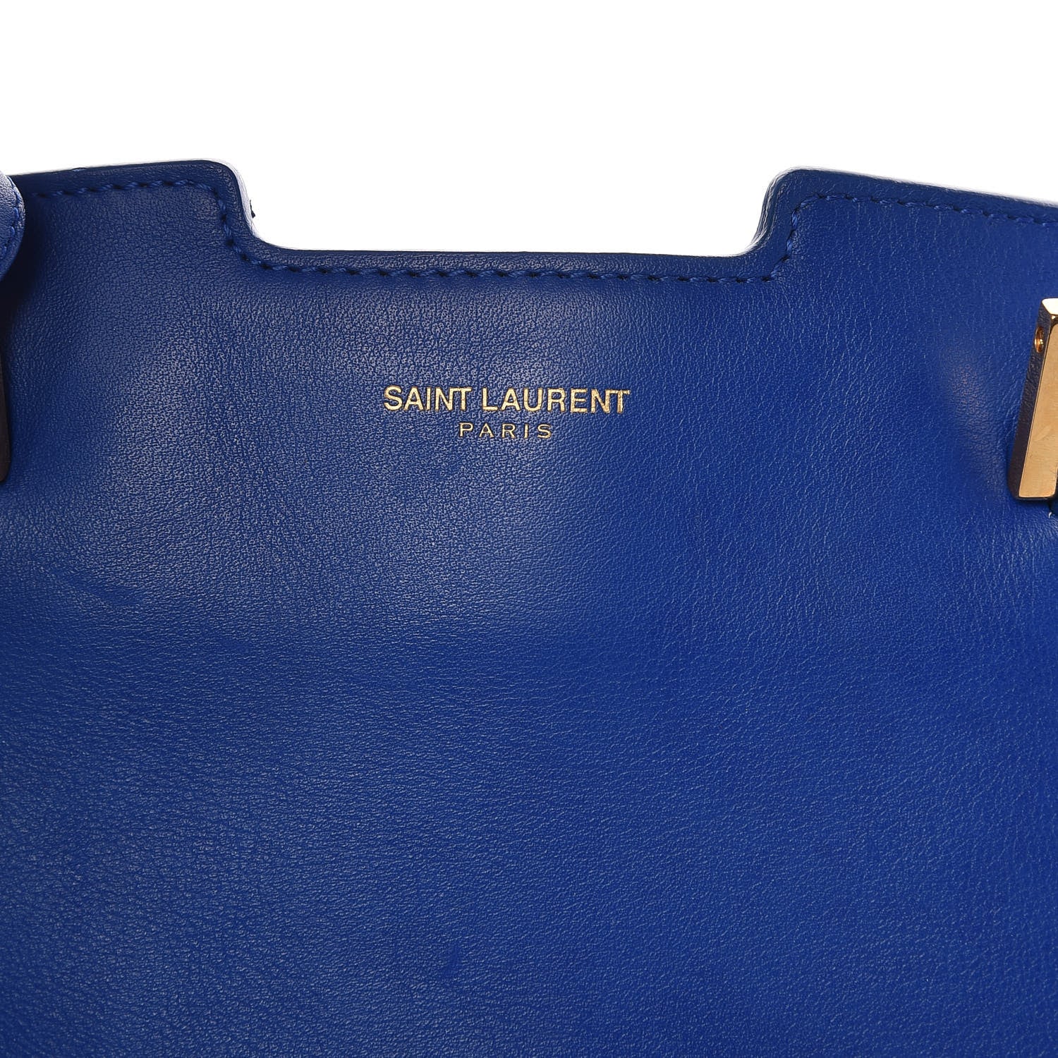 Saint Laurent Calfskin Medium Classic Y Cabas Royal Blue 6 of 24