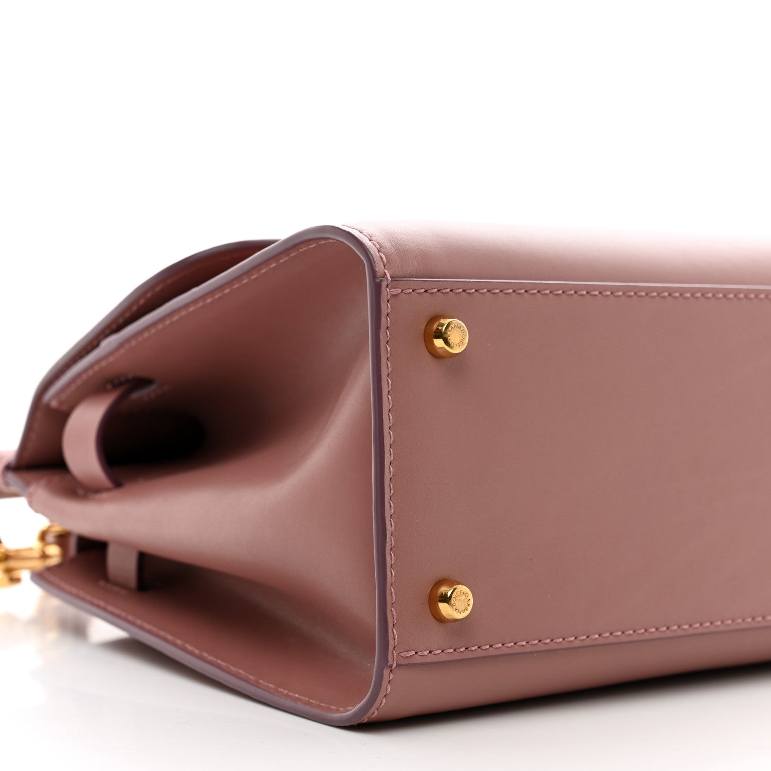 Dolce & Gabbana Vitello Morbido Small Sicily 58 Bag Dusty Pink 8 of 9