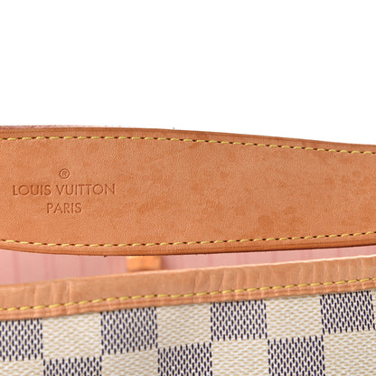 Louis Vuitton Damier Azur Delightful MM Rose Ballerine 14 of 16