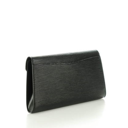 Louis Vuitton Epi Art Deco Clutch Black 3 of 8