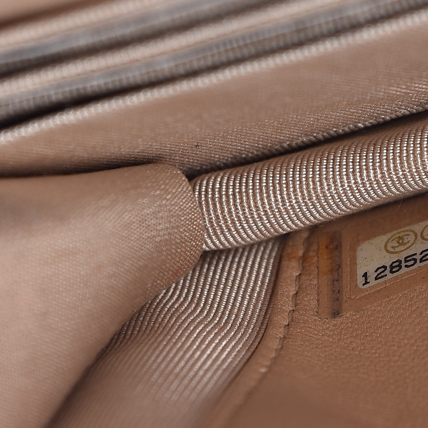 Lambskin Quilted Reissue Wallet On Chain WOC Beige