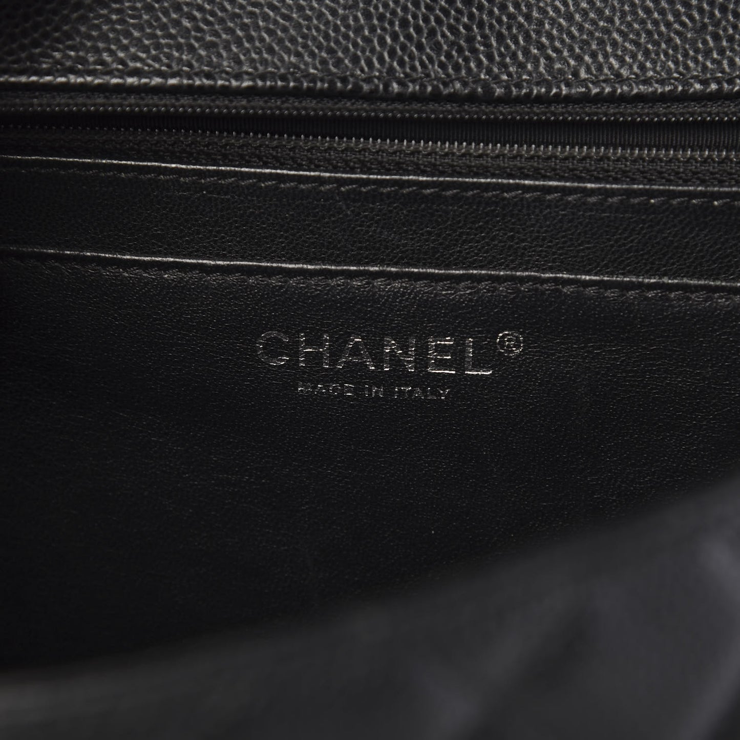 Caviar Quilted Maxi Single Flap Black