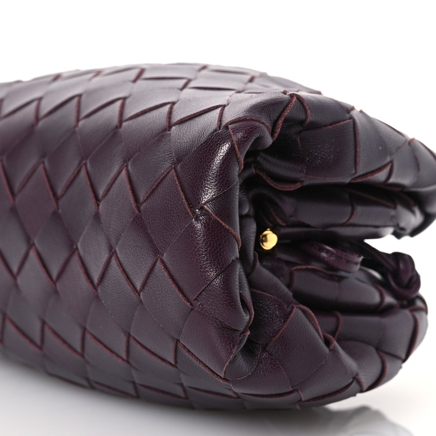 Nappa Intrecciato The Mini Pouch Grape