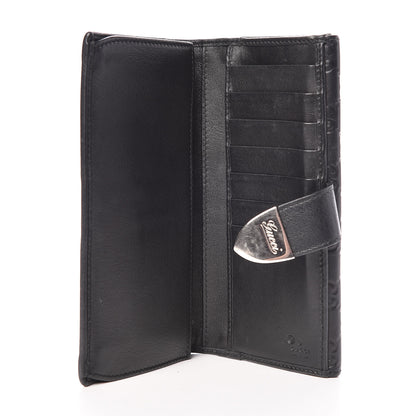 Gucci Guccissima Continental Wallet Black 7 of 13