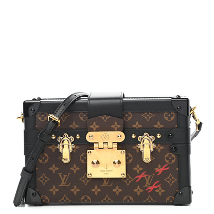 Louis Vuitton Monogram Petite Malle Black 1 of 8