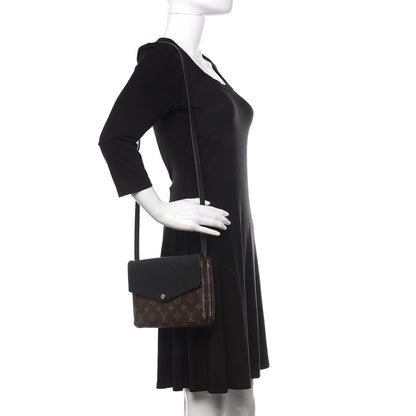 Louis Vuitton Monogram Twice Pochette Black 2 of 12