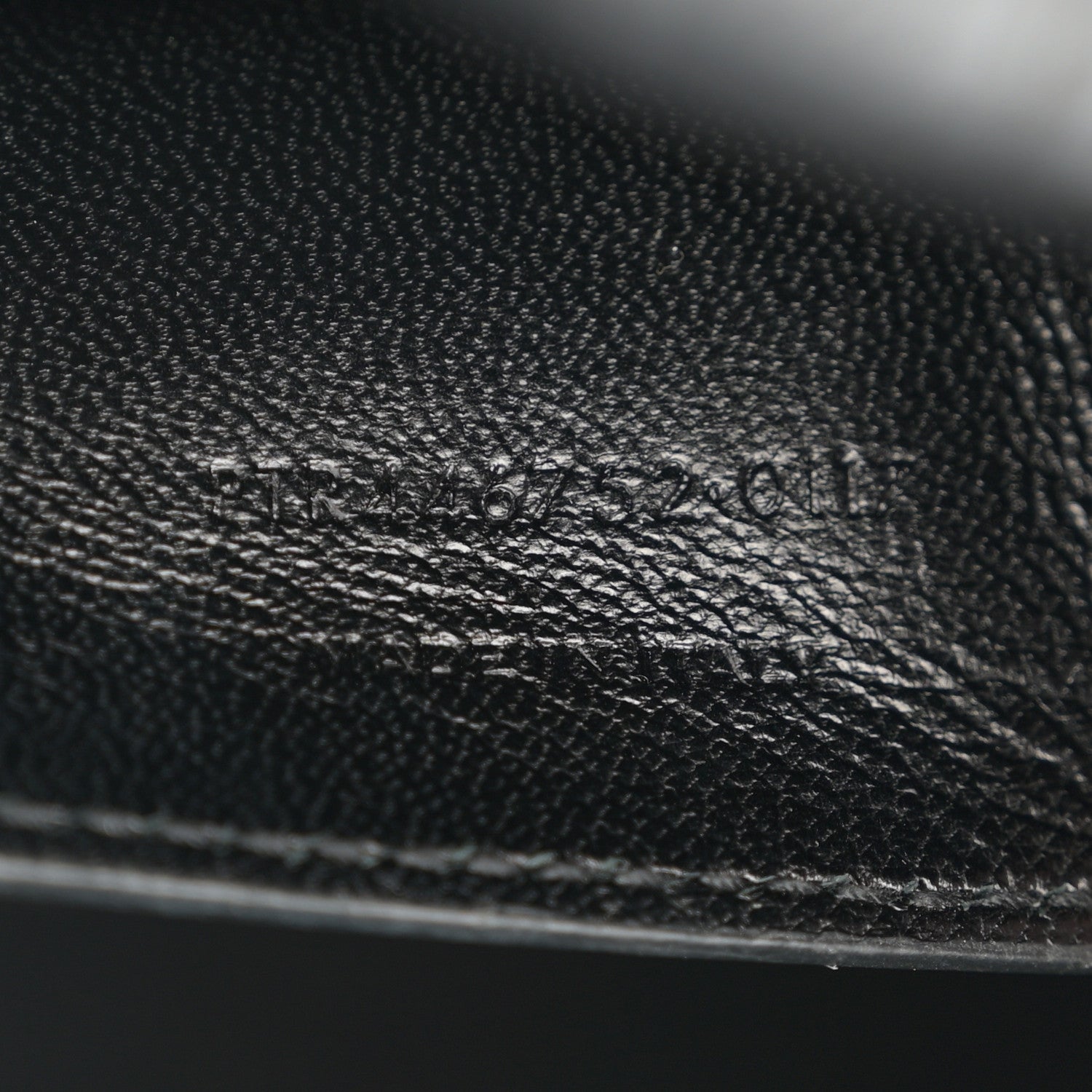 Saint Laurent Calfskin Crocodile Embossed Large Classic Monogram Kate Satchel Black 7 of 15