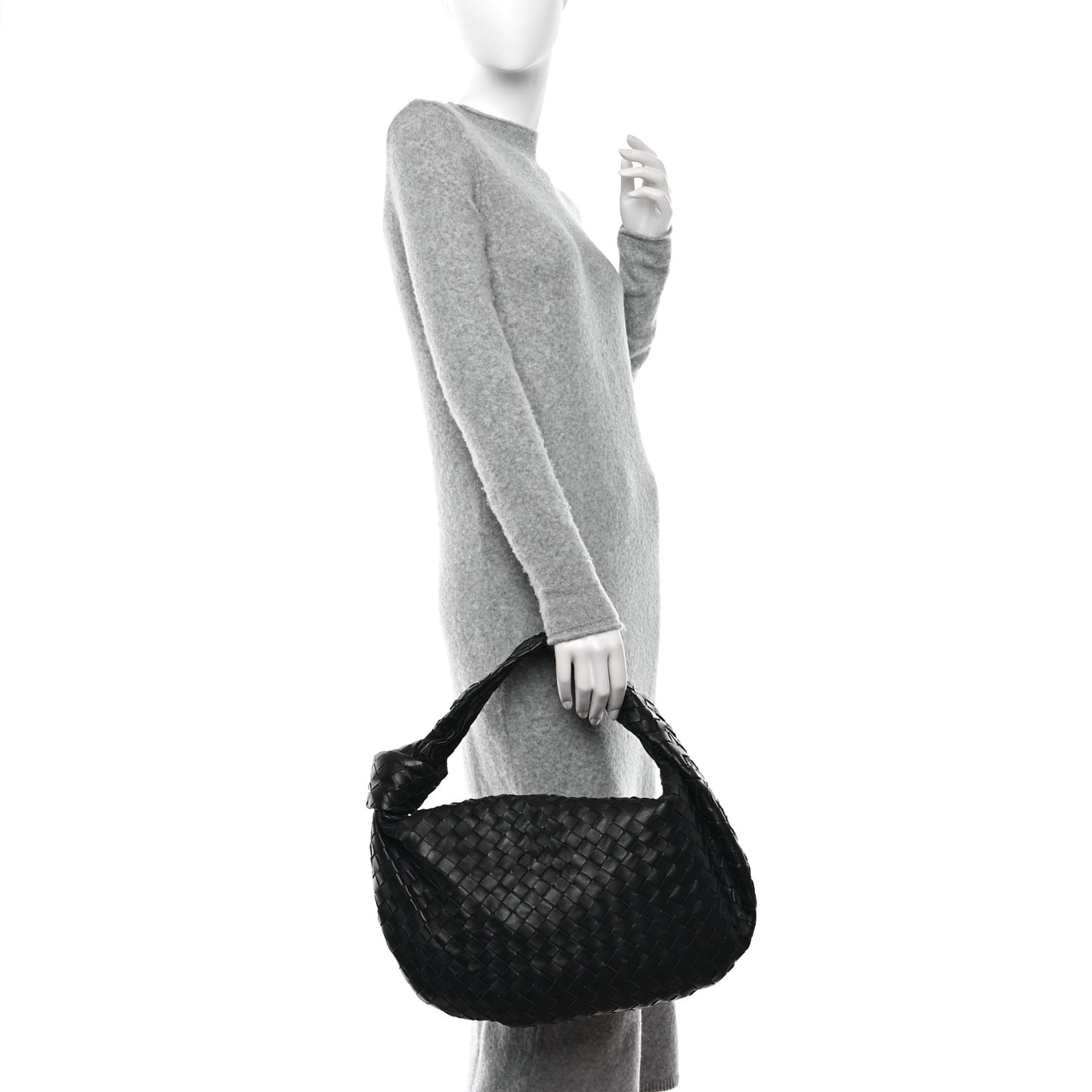Nappa Intrecciato Small Jodie Black
