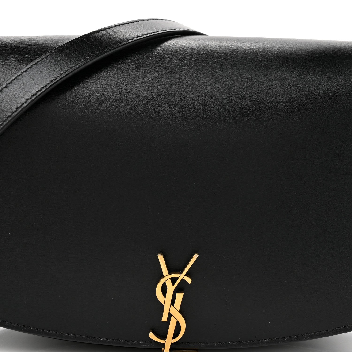 Saint Laurent Box Calfskin Voltaire Top Handle Crossbody Bag Black 8 of 15