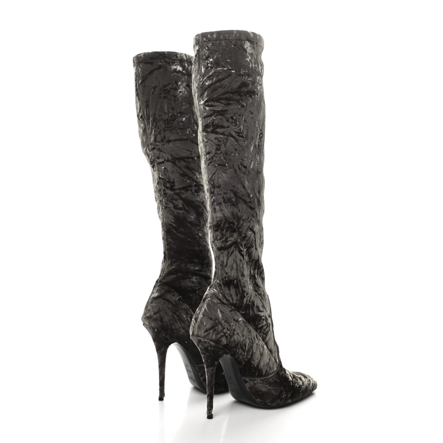Velvet Ella Knee High Boots 40 Grey