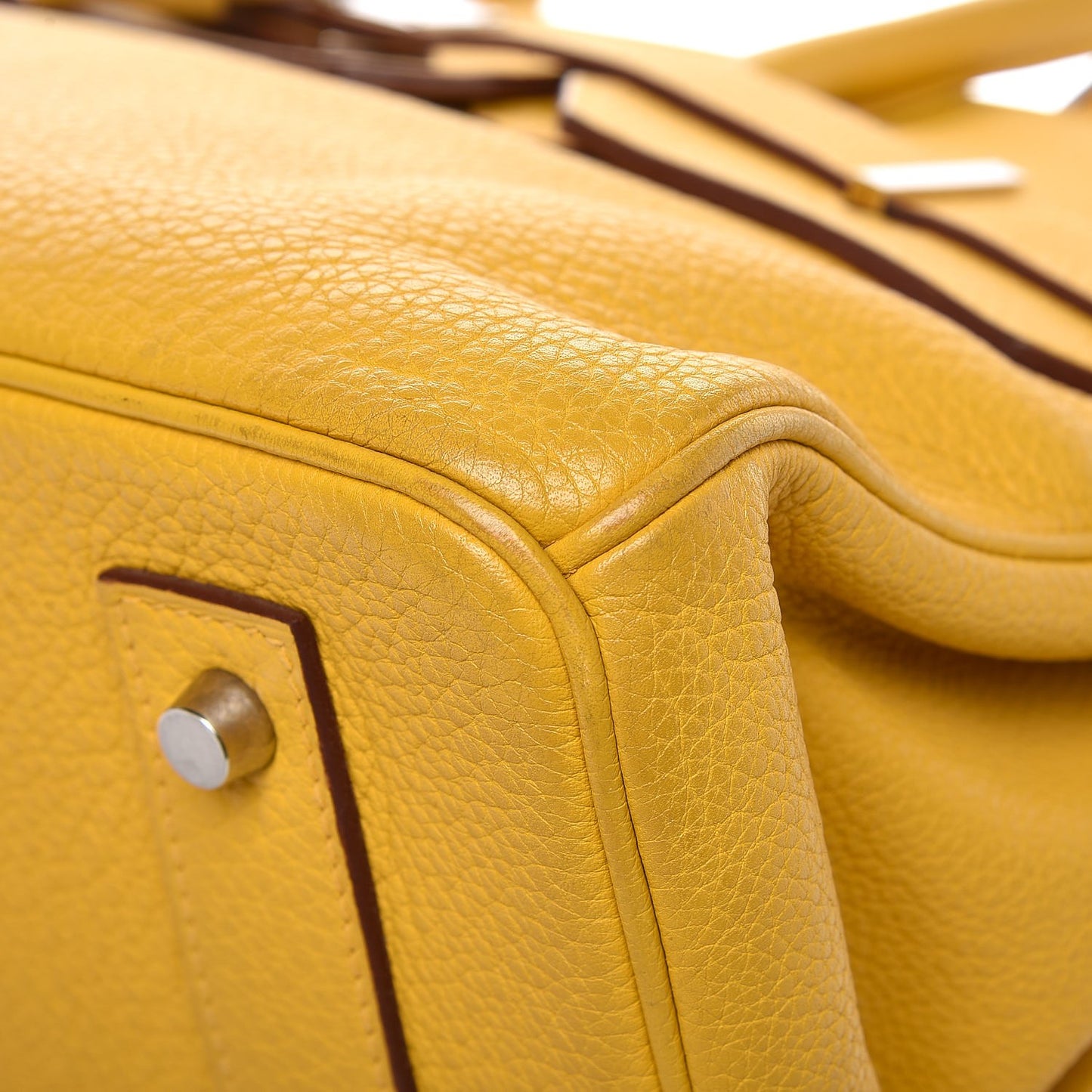 Taurillon Clemence JPG Shoulder Birkin II 42 Soleil