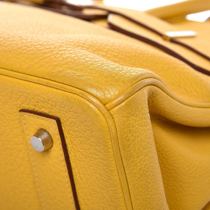 Hermes Taurillon Clemence JPG Shoulder Birkin II 42 Soleil 38 of 38