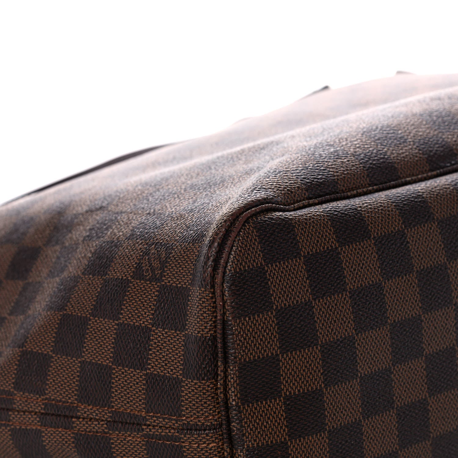 Louis Vuitton Damier Ebene Neo Neverfull MM Rose Ballerine 11 of 15
