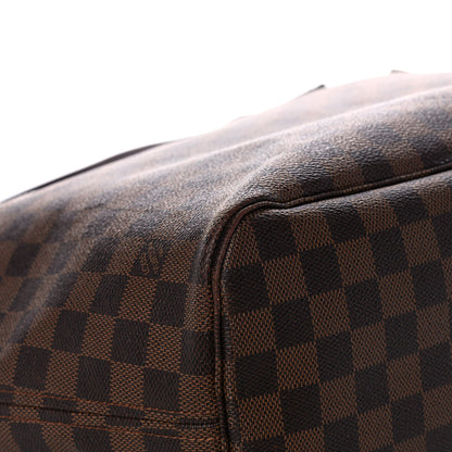 Louis Vuitton Damier Ebene Neo Neverfull MM Rose Ballerine 11 of 15