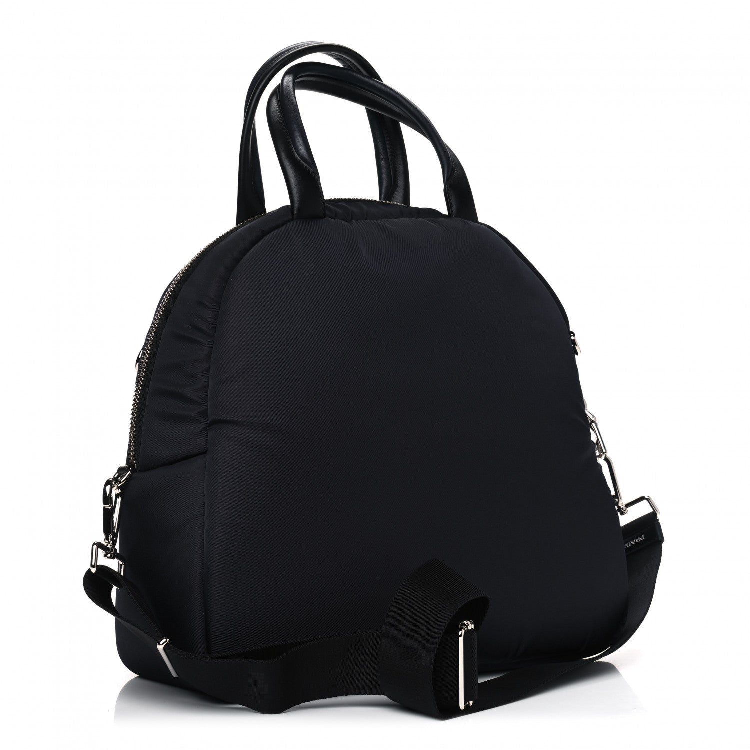 Prada Tessuto Nylon Pocket Cargo Top Handle Bag Baltico 2 of 4