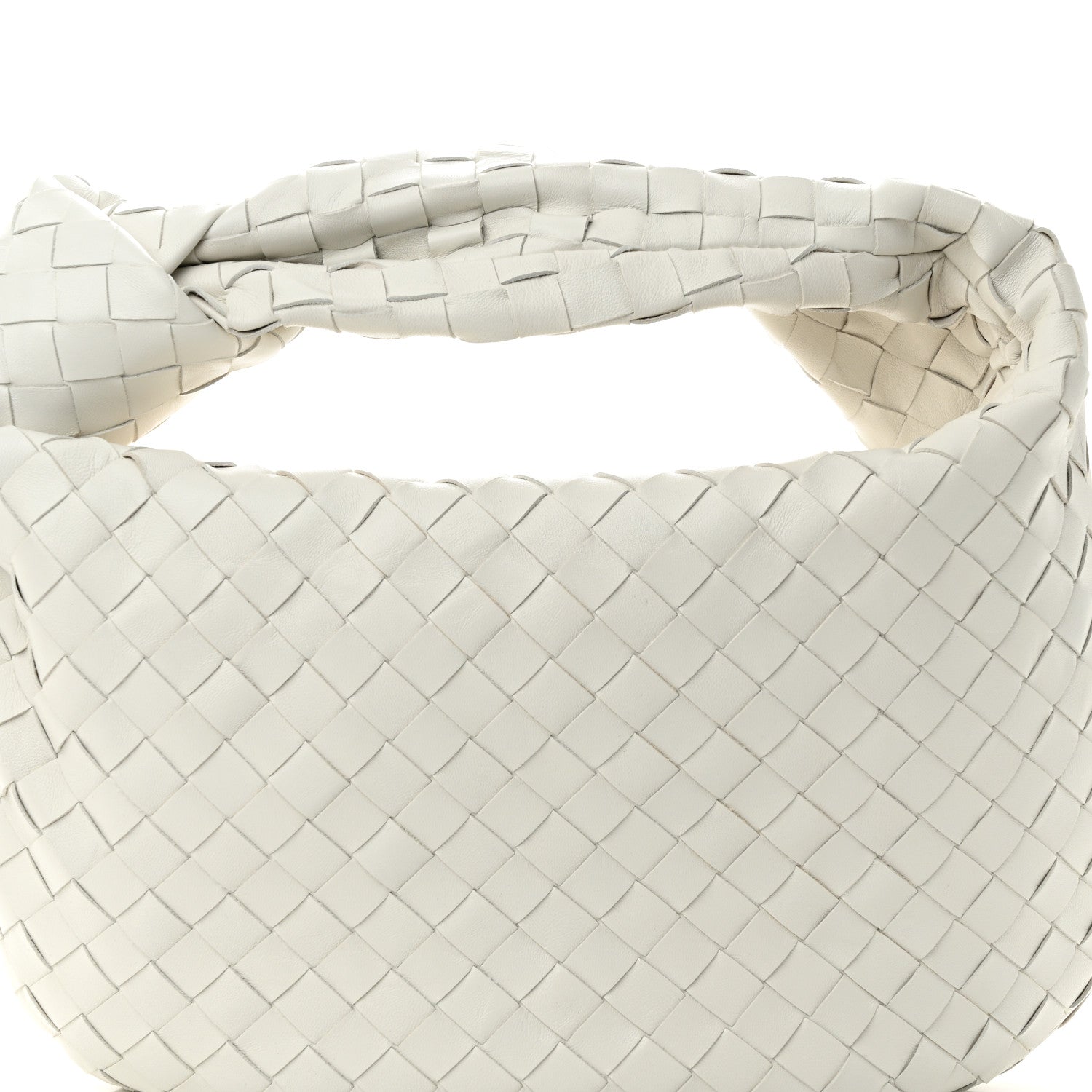 Bottega Veneta Nappa Intrecciato Teen Jodie Hobo White 8 of 10