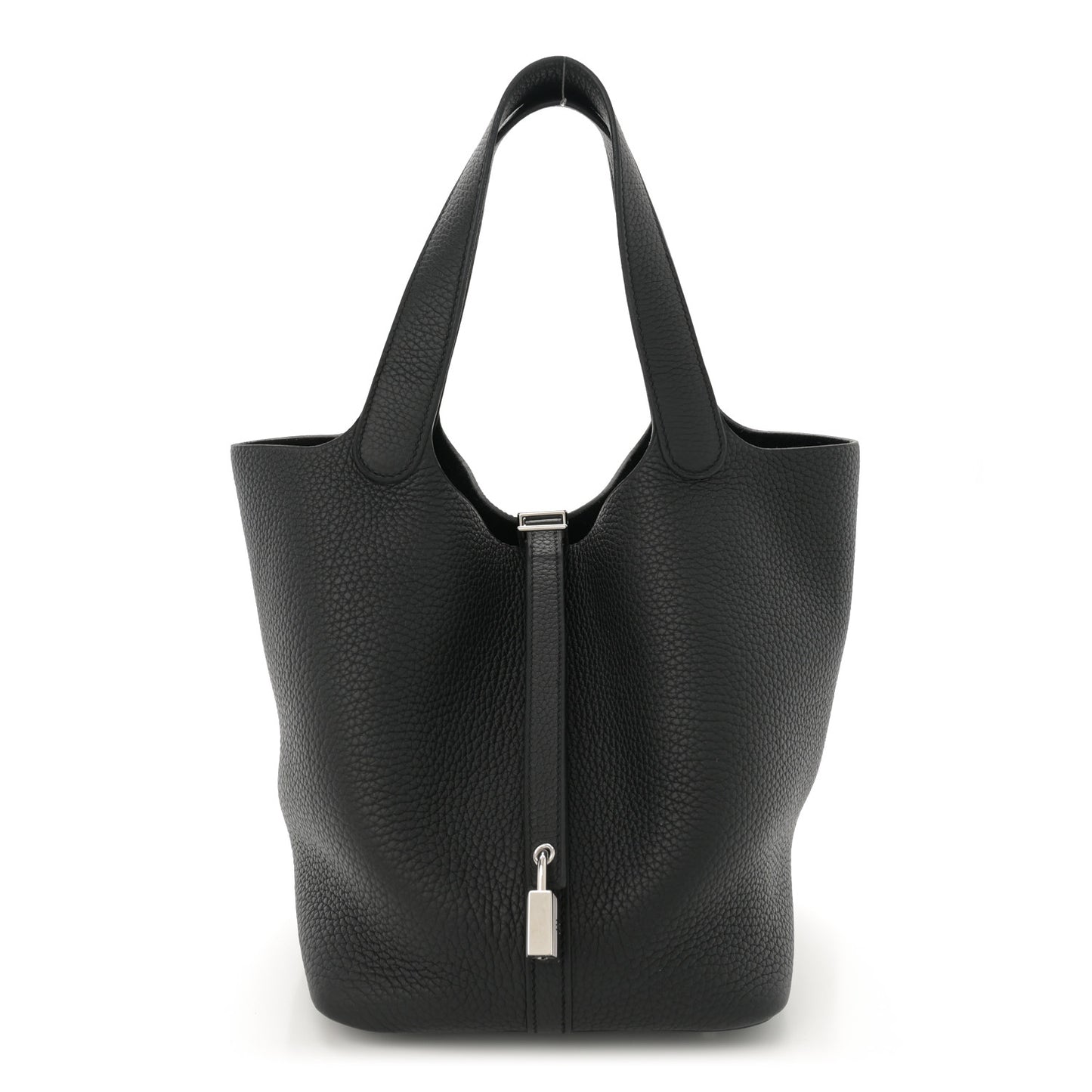 Taurillon Clemence Picotin Lock 22 MM Black