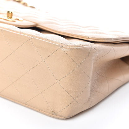 Chanel Caviar Quilted Jumbo Double Flap Beige Clair 15 of 17