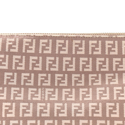 Fendi Zucchino Vitello Small Shoulder Bag Cipria Teint Cipria 7 of 11