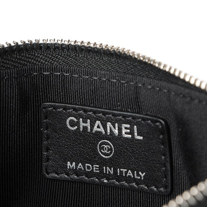 Chanel Caviar Quilted Classic Zip Pouch Black 6 of 8