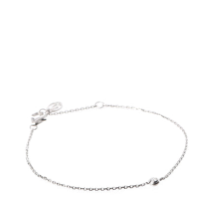 Cartier 18K White Gold Diamond XS D'Amour Bracelet 1 of 5