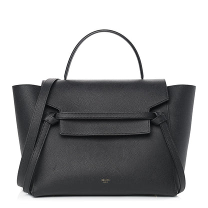 Celine Grained Calfskin Mini Belt Bag Black 1 of 13