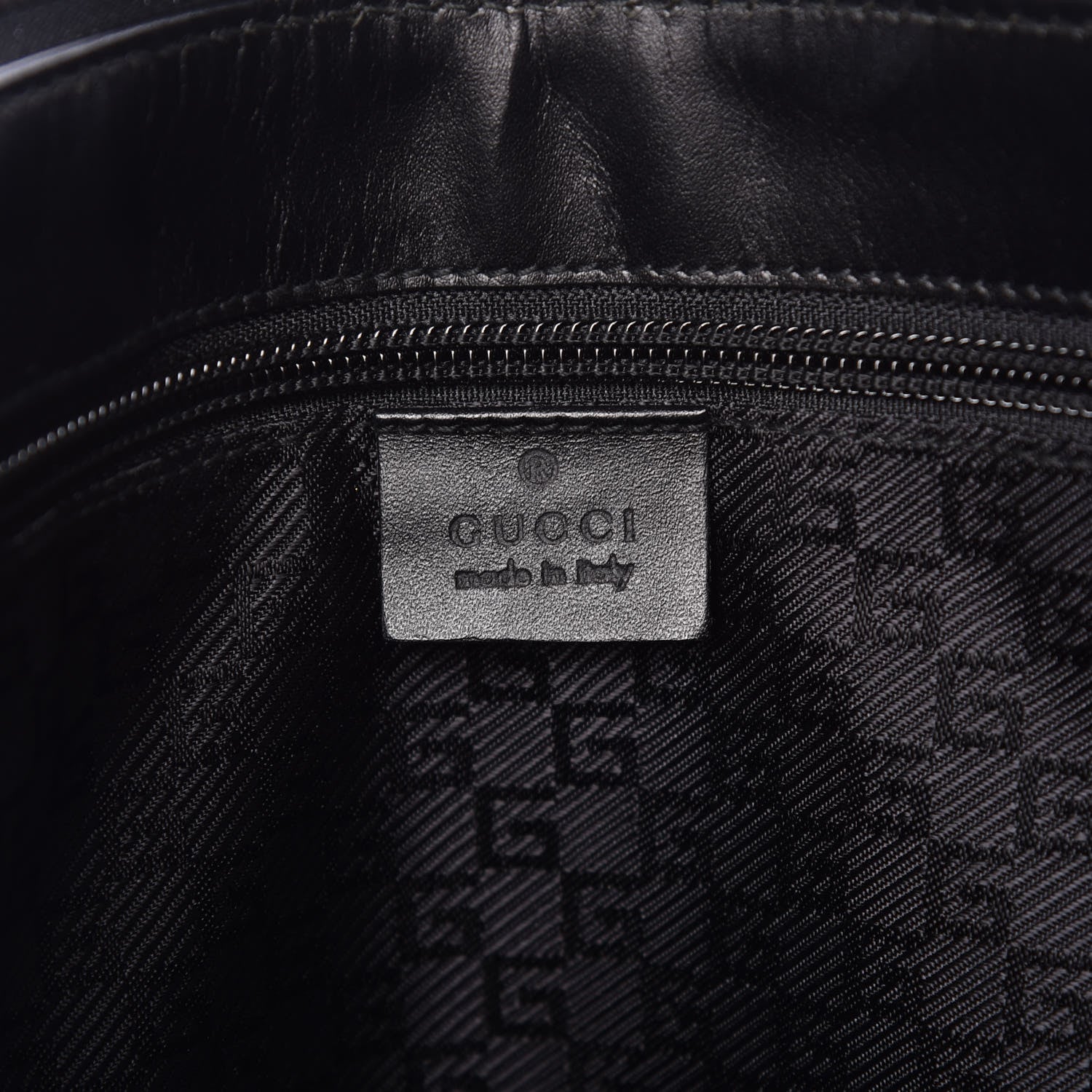 Gucci Techno Canvas Messenger Bag Black 6 of 12