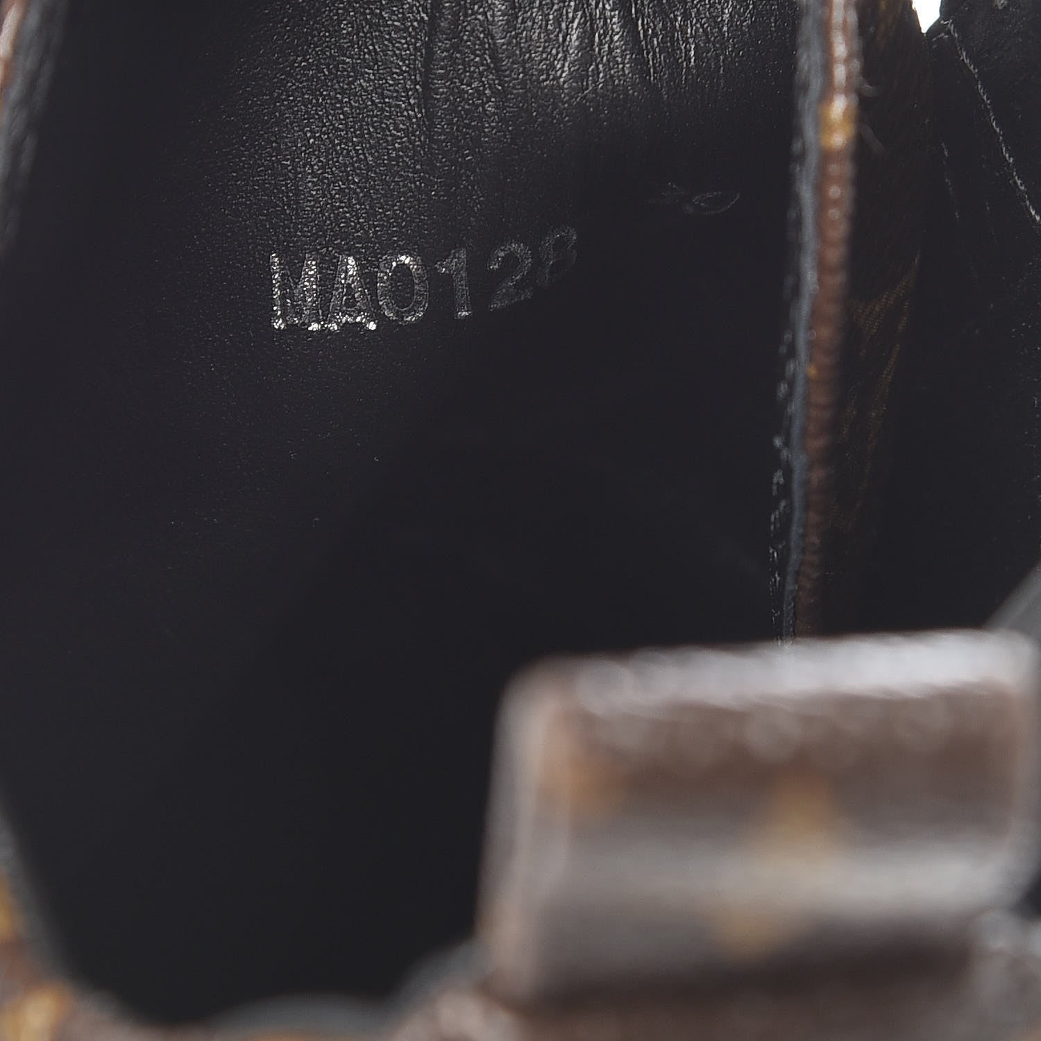 Louis Vuitton Suede Calfskin Monogram Laureate Platform Desert Boots 39 Black 7 of 12