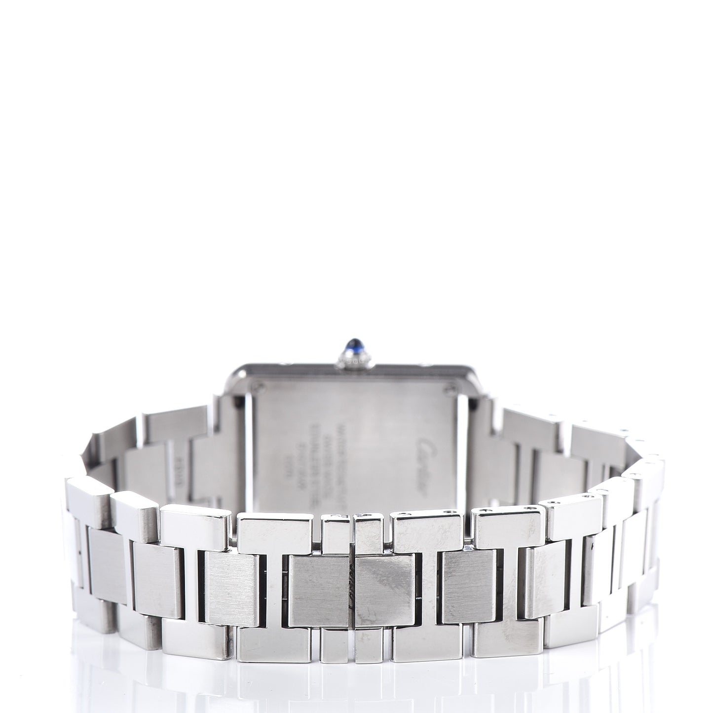 Stainless Steel 24mm Tank Solo Quartz Watch