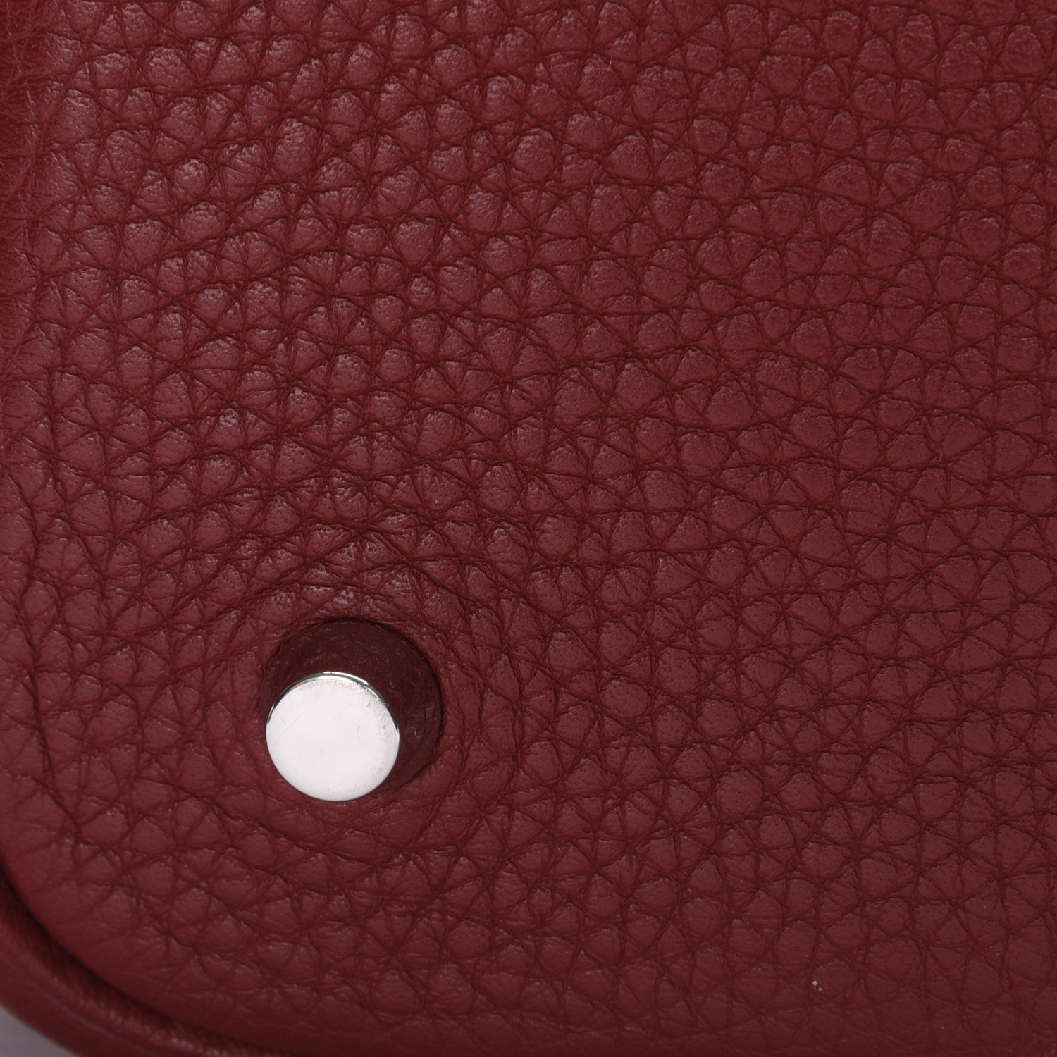 Hermes Taurillon Clemence Swift Picotin Lock 22 MM Rouge H Brique 13 of 14