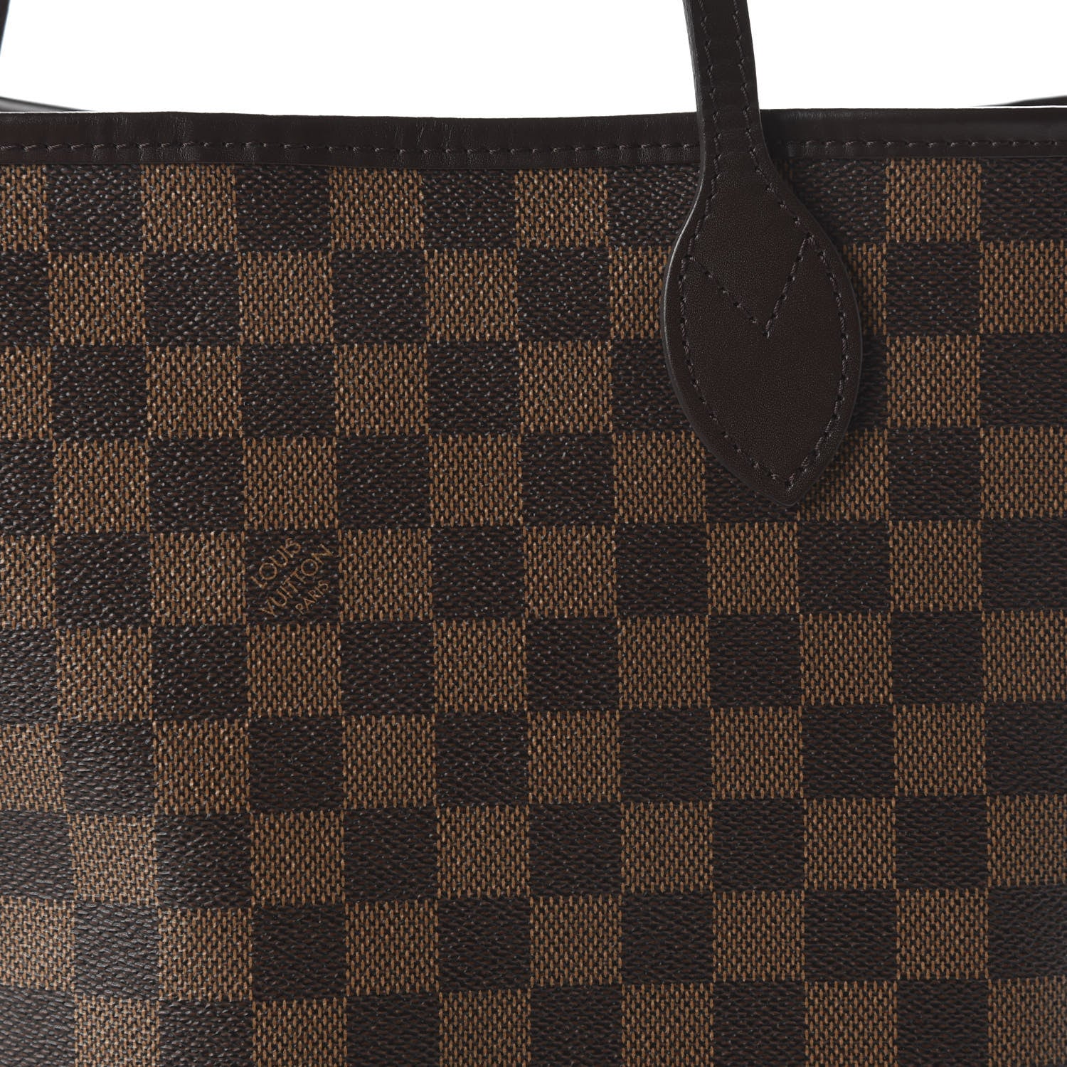 Louis Vuitton Damier Ebene Neo Neverfull MM Rose Ballerine 11 of 11