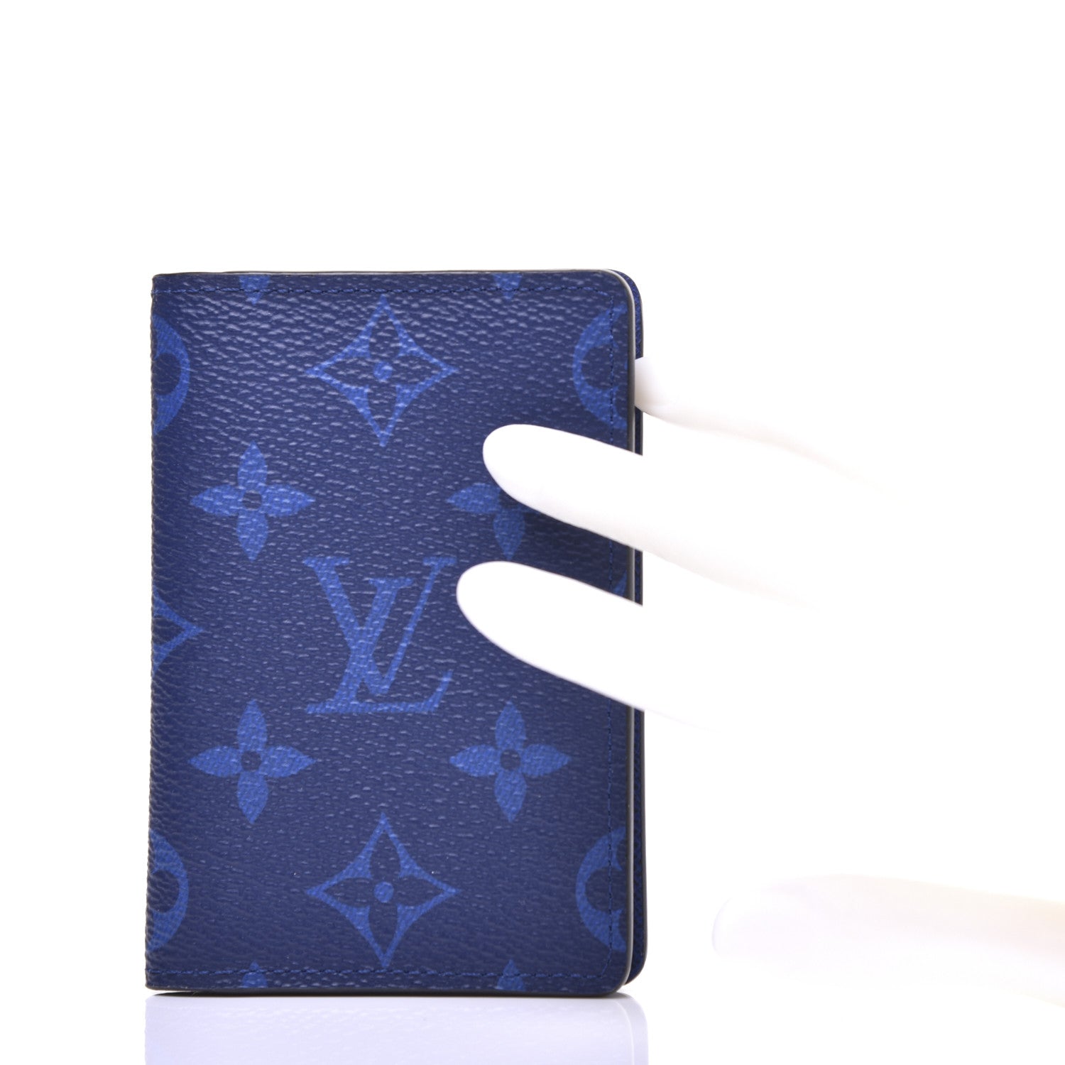 Louis Vuitton Taigarama Pocket Organizer NM Cobalt 2 of 10