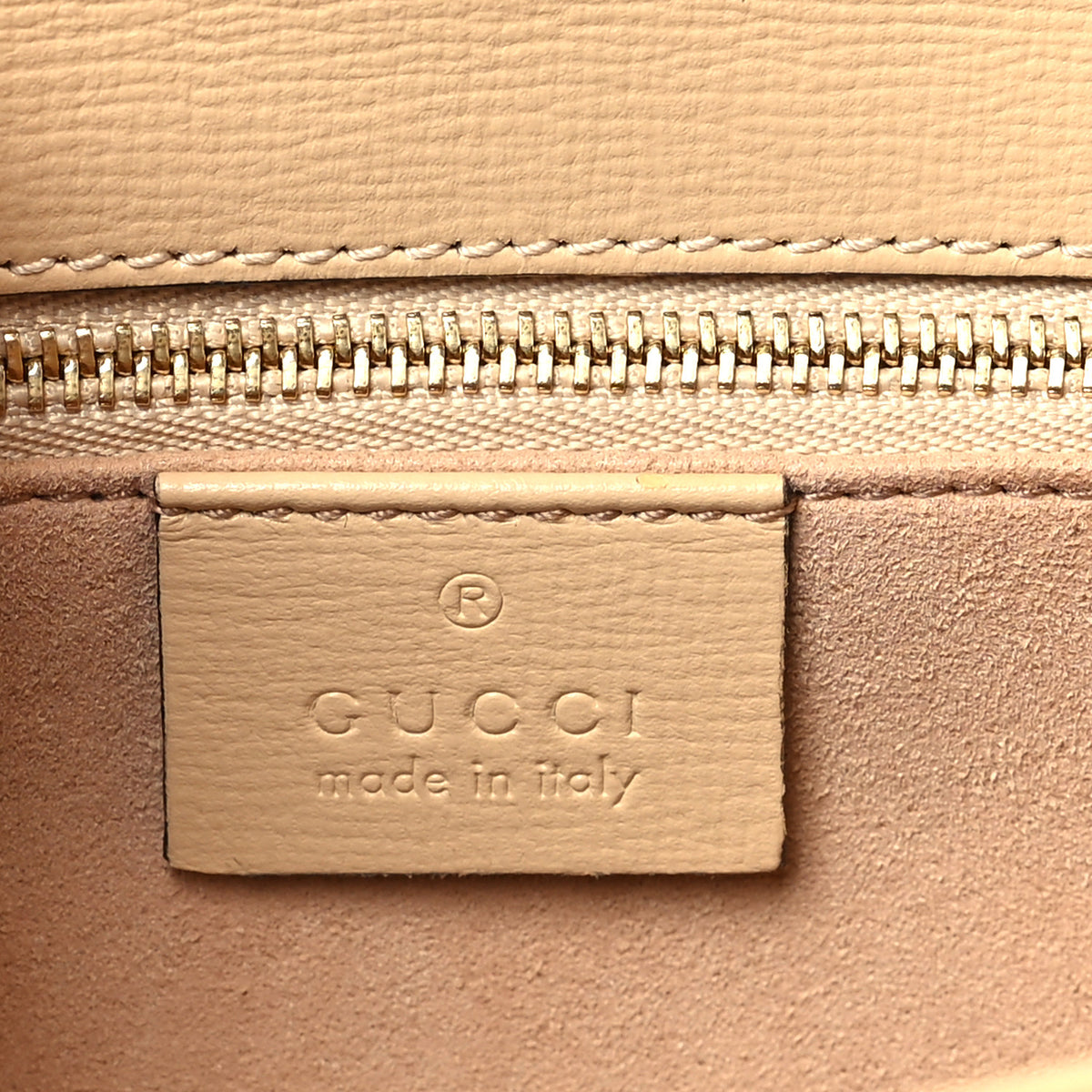 Gucci Azalea Calfskin Horsebit 1955 Shoulder Bag Bubble Tea 6 of 10
