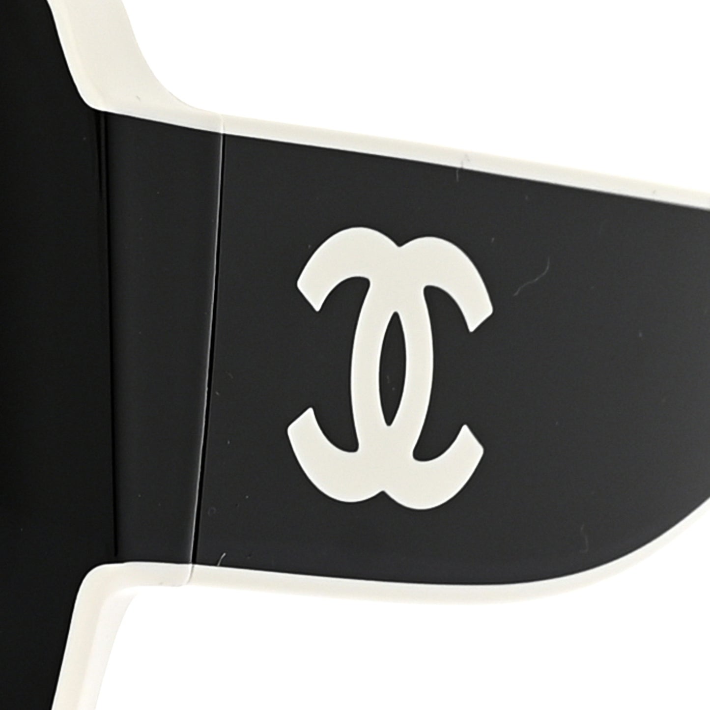 Acetate Square Sunglasses 6059 Black White