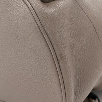 Prada Vitello Daino Backpack Argilla 13 of 13