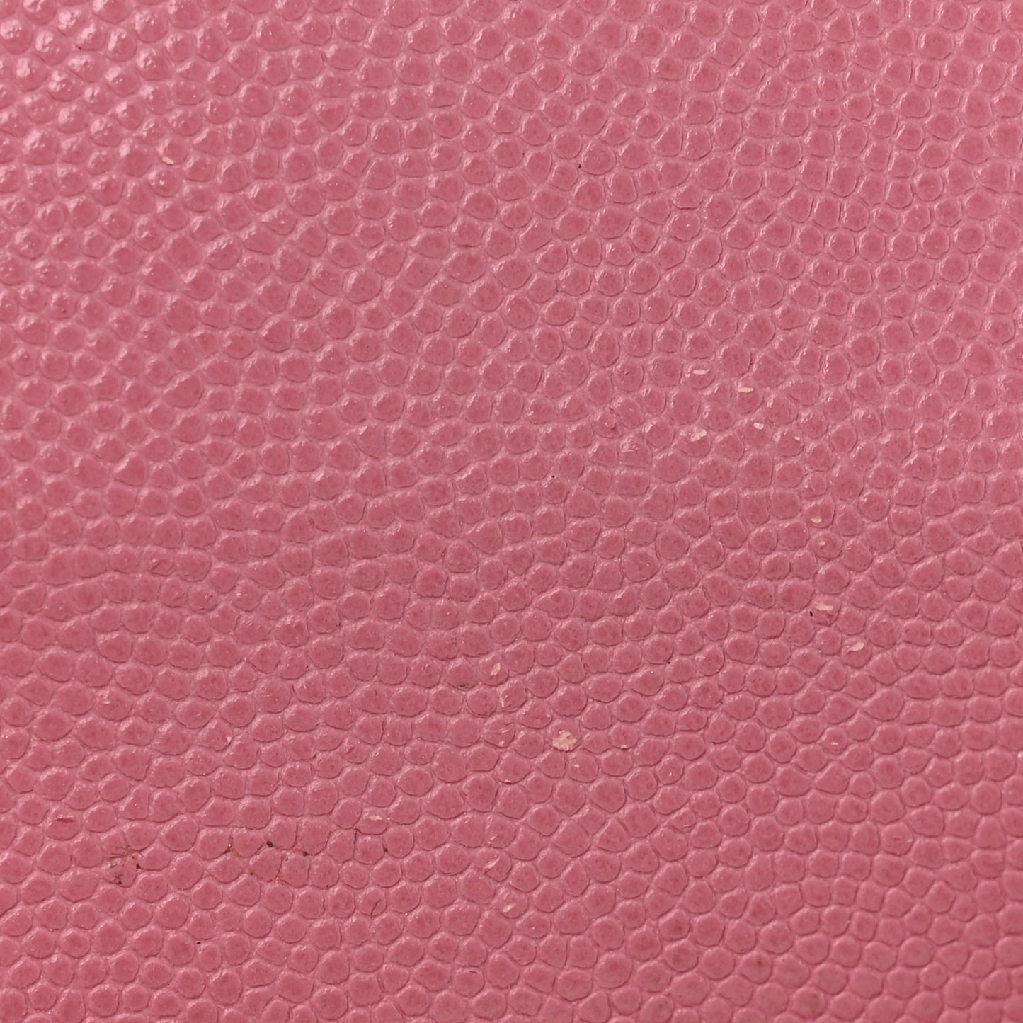 Caviar Quilted Textured CC Small Tri-Fold Flap Wallet Pink