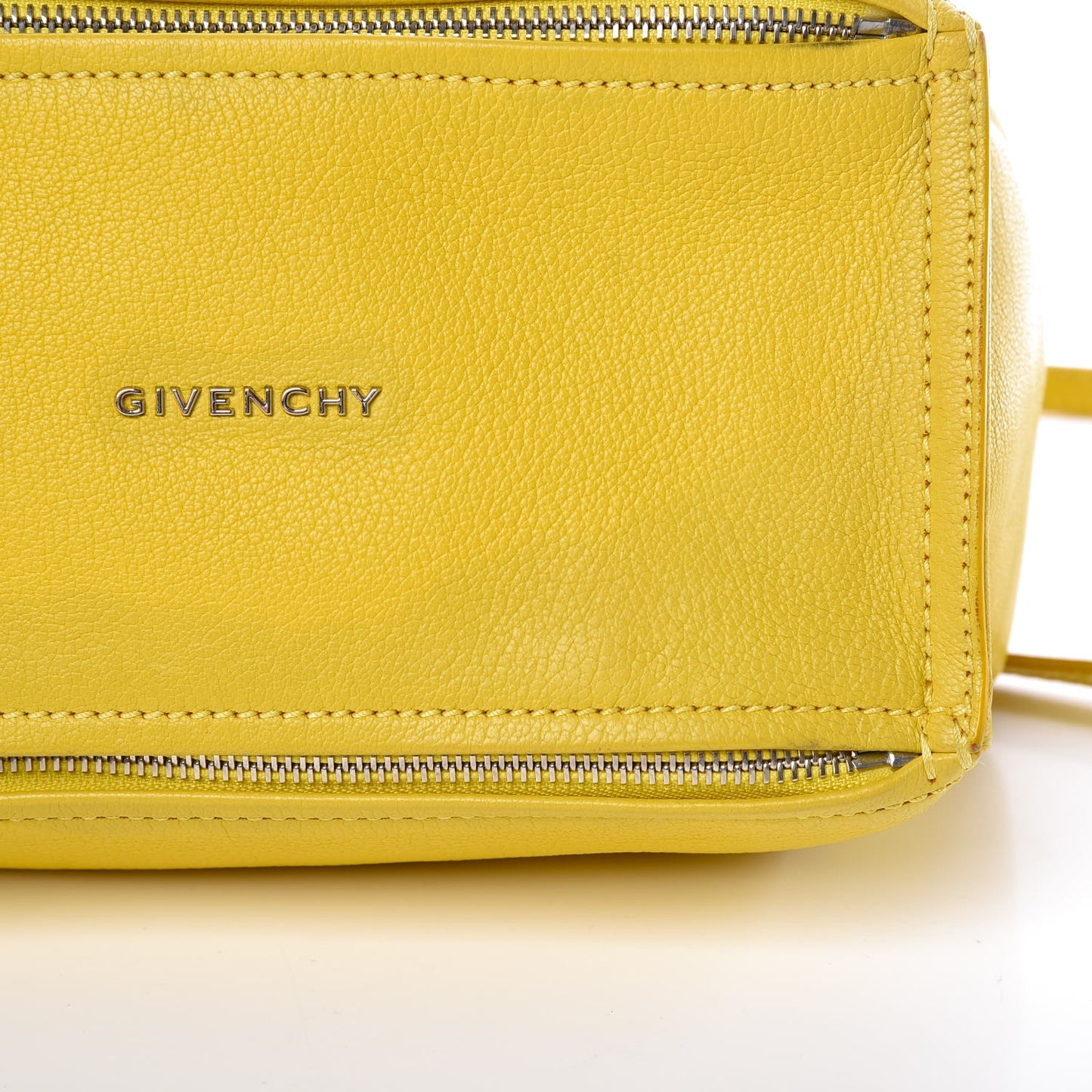 Sugar Goatskin Mini Pandora Bright Yellow