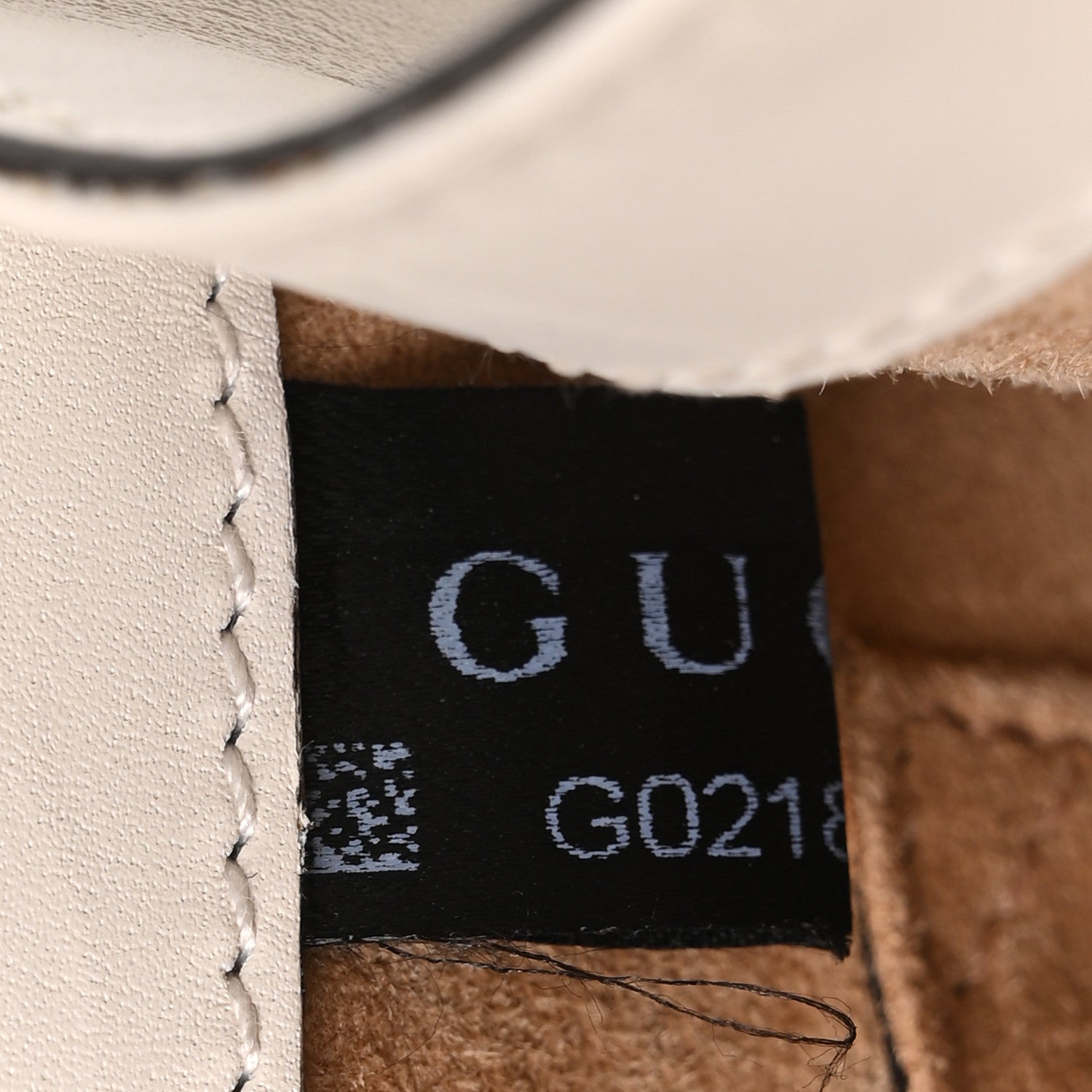 Gucci Calfskin Mini Sylvie Chain Shoulder Bag White 7 of 10