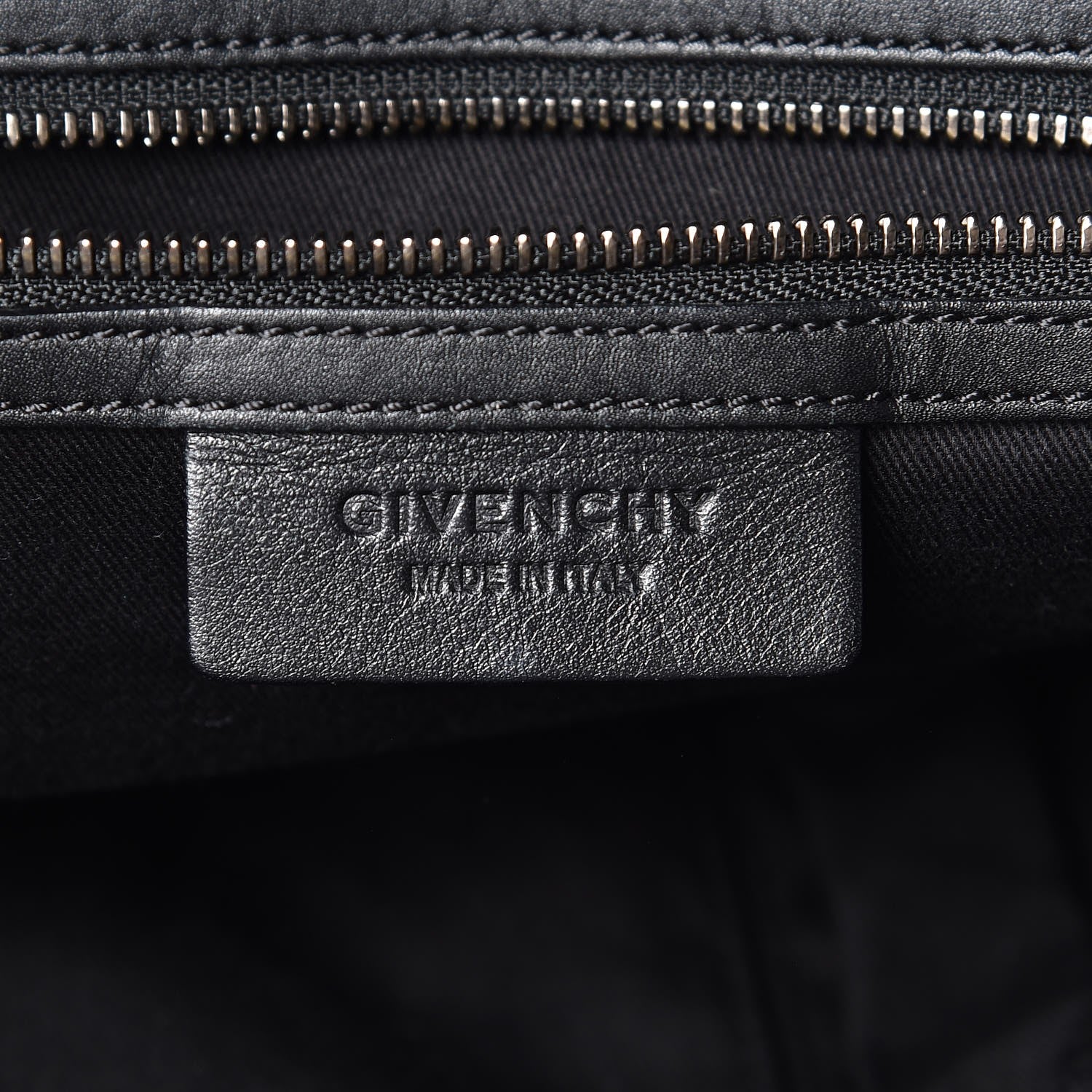 Givenchy Nubuck Crocodile Embossed Medium Nightingale Dark Brown 6 of 13